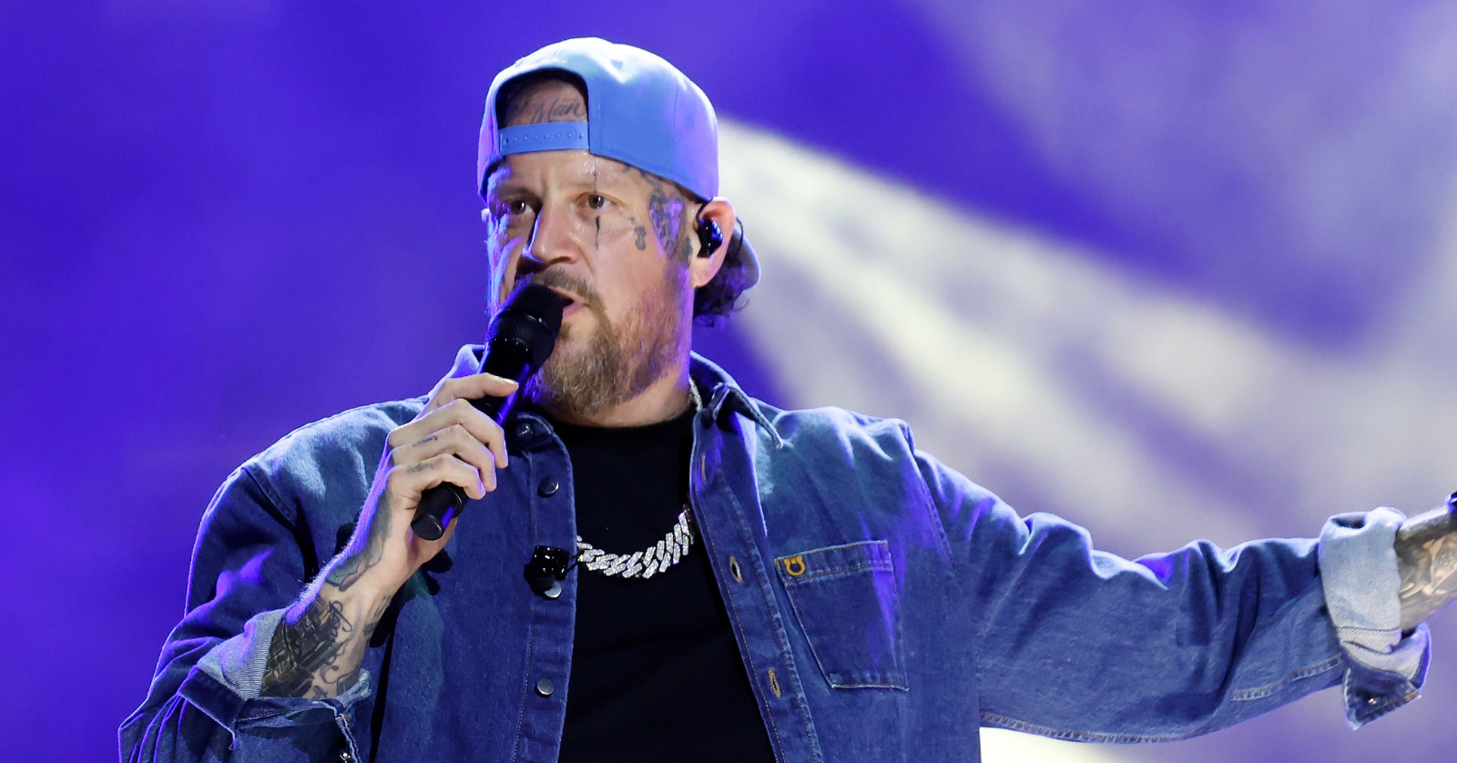 Jelly Roll made his first social media post one day after news of his divorce broke