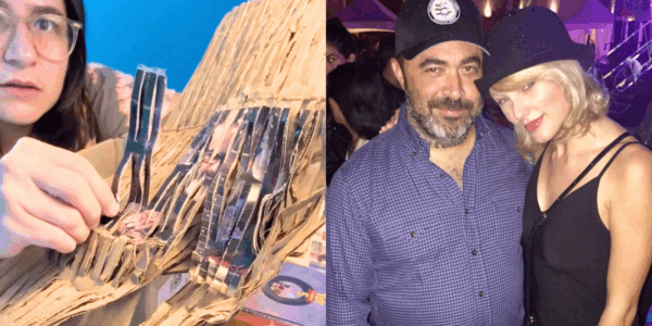 A Taylor Swift fan received a box of merch that had a shredded booklet with art and lyrics from an unreleased Aaron Lewis album