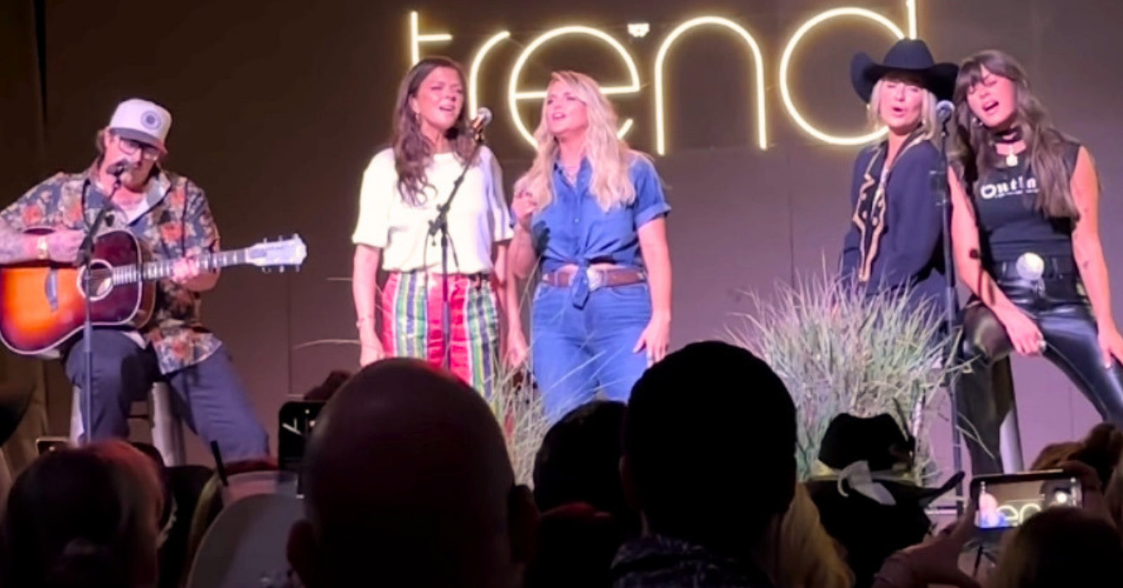 HARDY, Karen Fairchild, Miranda Lambert, Lainey Wilson, and Ella Langley united to sing "Better Man" together ahead of CMA Fest