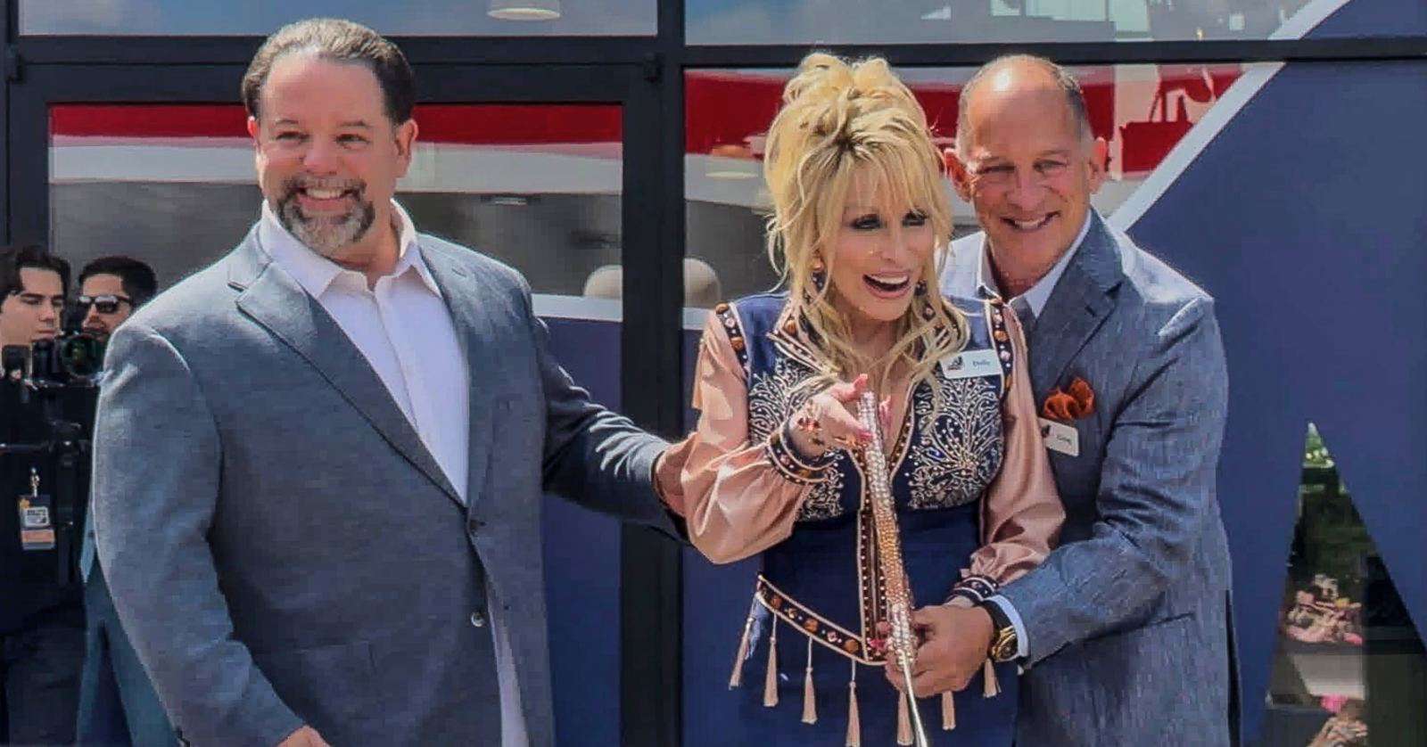 Danny Nozell, Dolly Parton and Gregory H. Sachs