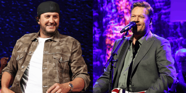 Luke Bryan and Blake Shelton
