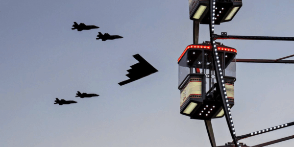 Watch some of the most captivating military flyovers conducted at events celebrating 250 years of American independence.