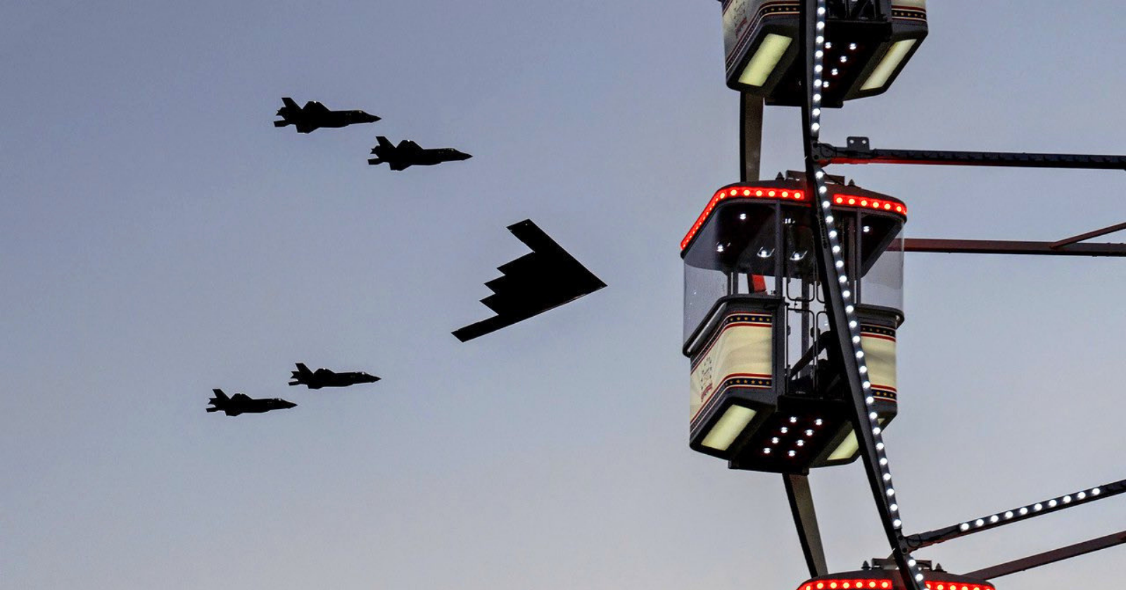 Watch some of the most captivating military flyovers conducted at events celebrating 250 years of American independence.