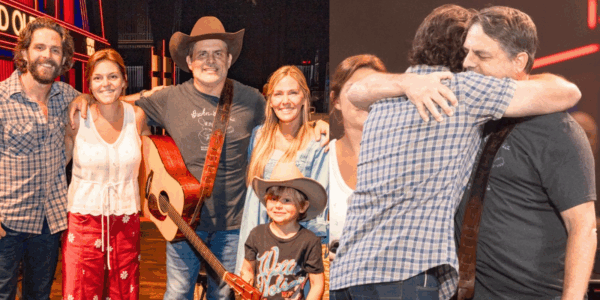 Thomas Rhett gets emotional as his father is invited to be a member of the Grand Ole Opry