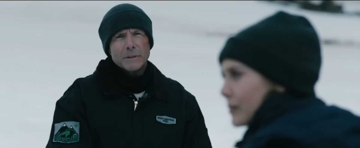Hugh Dillon as Curtis in Wind River (Photo Credit: YouTube screenshot)