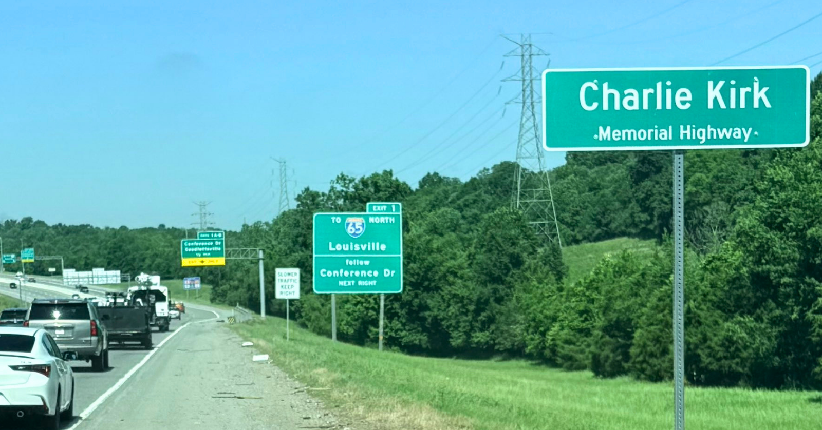 A Tennessee highway has become a point of contention after a portion of it was renamed to honor the late Charlie Kirk. Now, the signage is being relocated to remedy the issue.