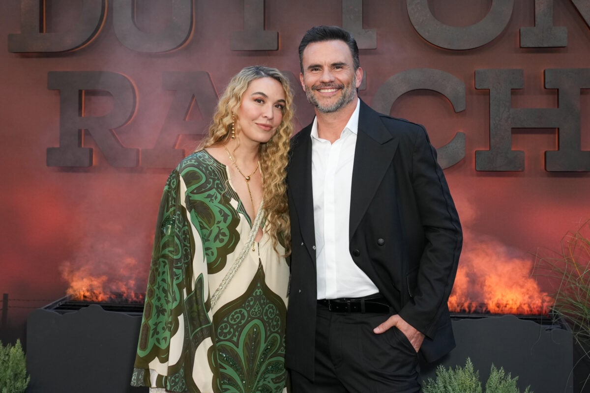 Mónica Fonseca and Juan Pablo Raba at the "Dutton Ranch" world premiere screening held at AMC Lincoln Square 13 on May 12, 2026 in New York, New York.
