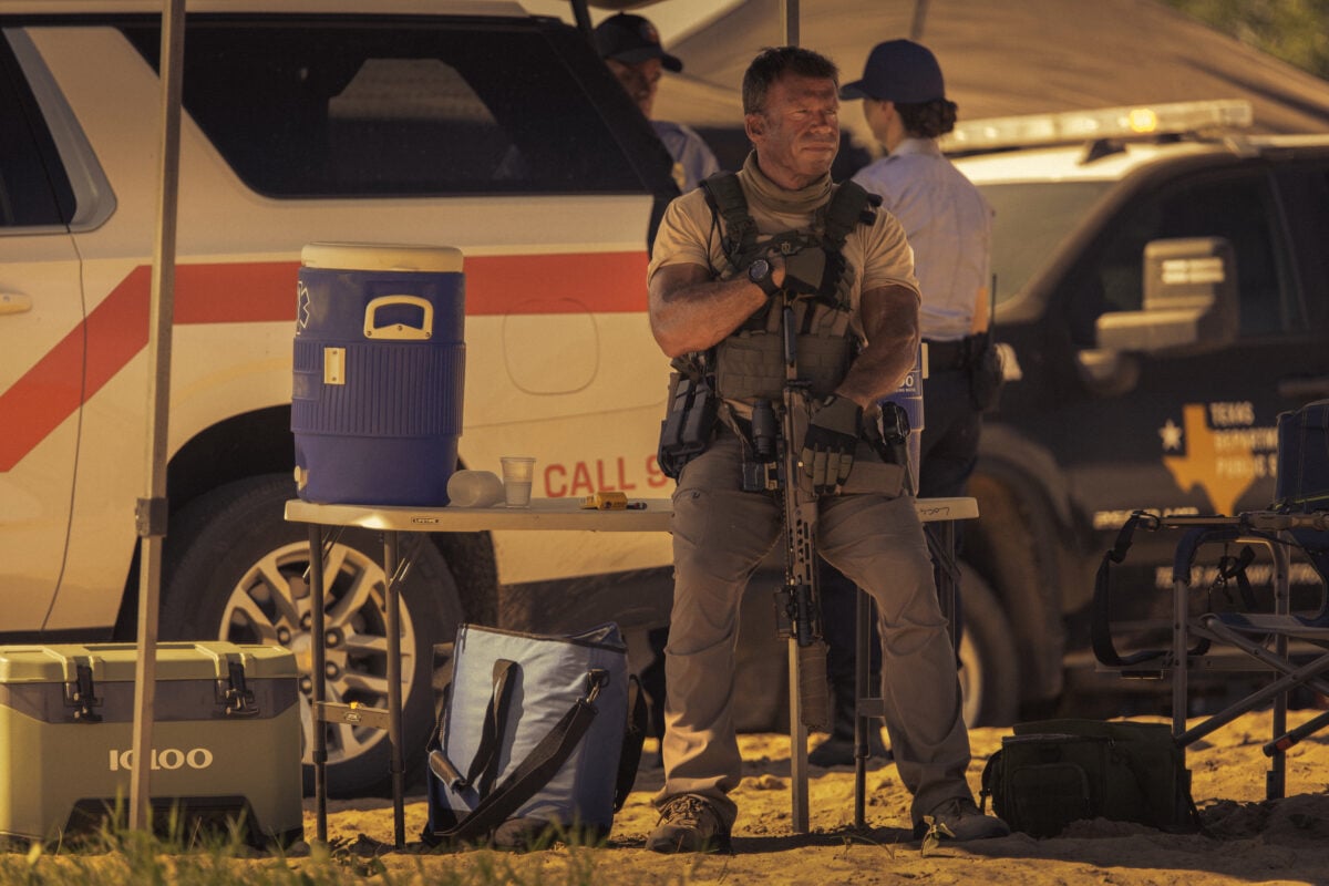 Taylor Sheridan as Cody in Lioness, episode 1, season 2, streaming on Paramount+, 2024. Photo Credit: Lauren Smith/Paramount+