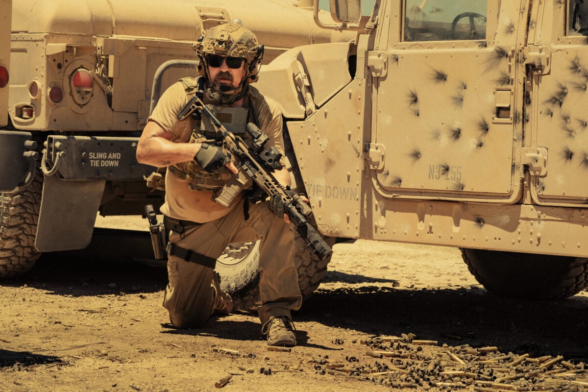 James Jordan as Two Cups in Lioness, episode 2, season 2, streaming on Paramount+, 2024. Photo Credit: Ryan Green/Paramount+