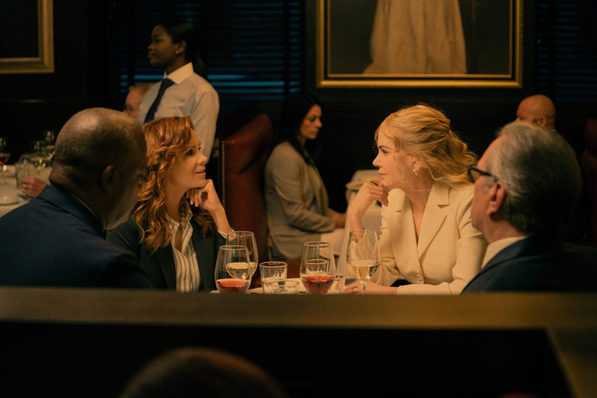 L-R Robyn Lively as Amanda Albright and Nicole Kidman as Kaitlyn Meade in Lioness, episode 3, season 2, streaming on Paramount+, 2024. Photo Credit: Ryan Green/Paramount+