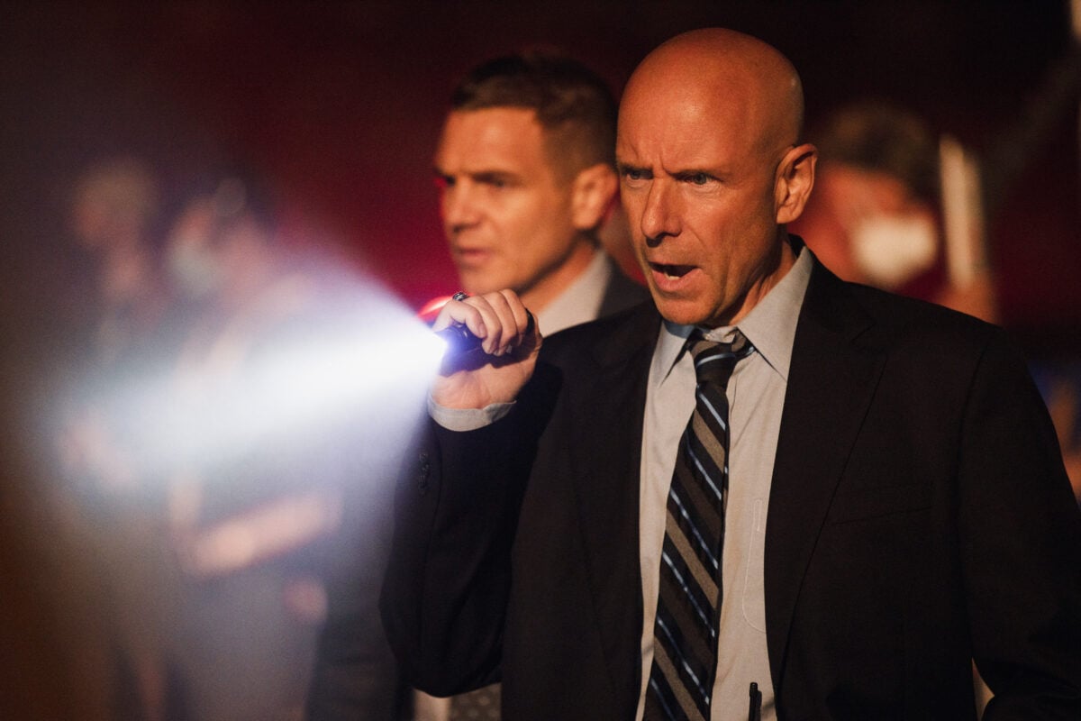 Pictured: Hugh Dillon as Ian of the Paramount+ series MAYOR OF KINGSTOWN. Photo Cr: Emerson Miller/Paramount+ ©2021 CBS Interactive Inc. All Rights Reserved.