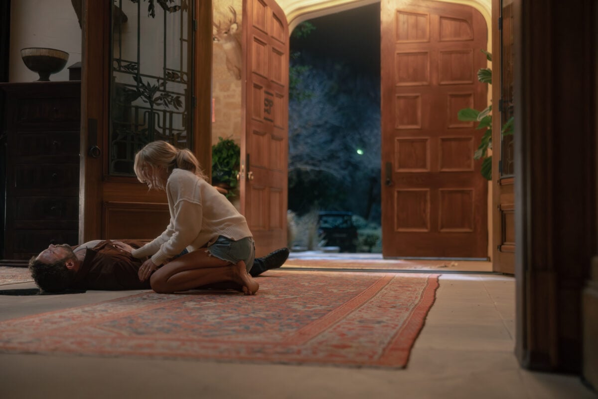 L-R: Jai Courtney as Rob-Will Jackson and Natalie Alyn Lind as Oreanna Jackson in Dutton Ranch finale, streaming on Paramount+, 2026. Photo Credit: Emerson Miller/Paramount+.