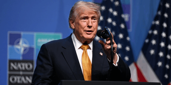 On July 8, President Trump said the ceasefire with Iran is "over" after the United States responded with a retaliatory military strike against Iran, defying Congress' war powers limitation.