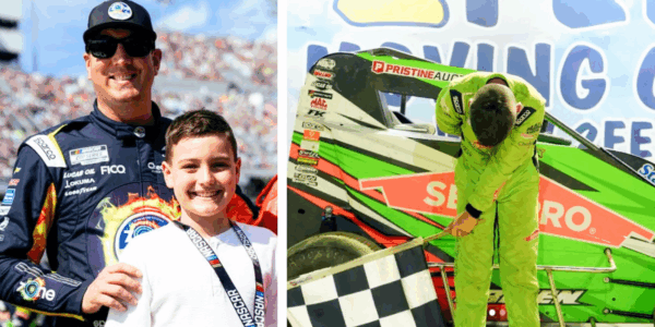 Brexton Busch pays tribute to his father after his first win since Kyle's passing