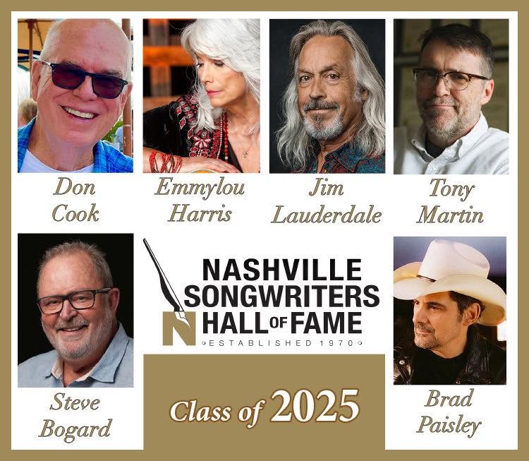 Nashville Songwriters Hall of Fame Class of 2025