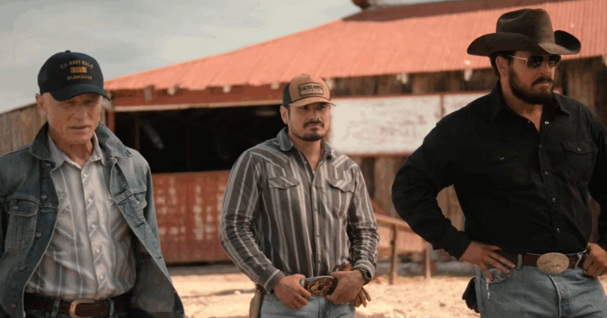 Ed Harris and Cole Hauser in Dutton Ranch
