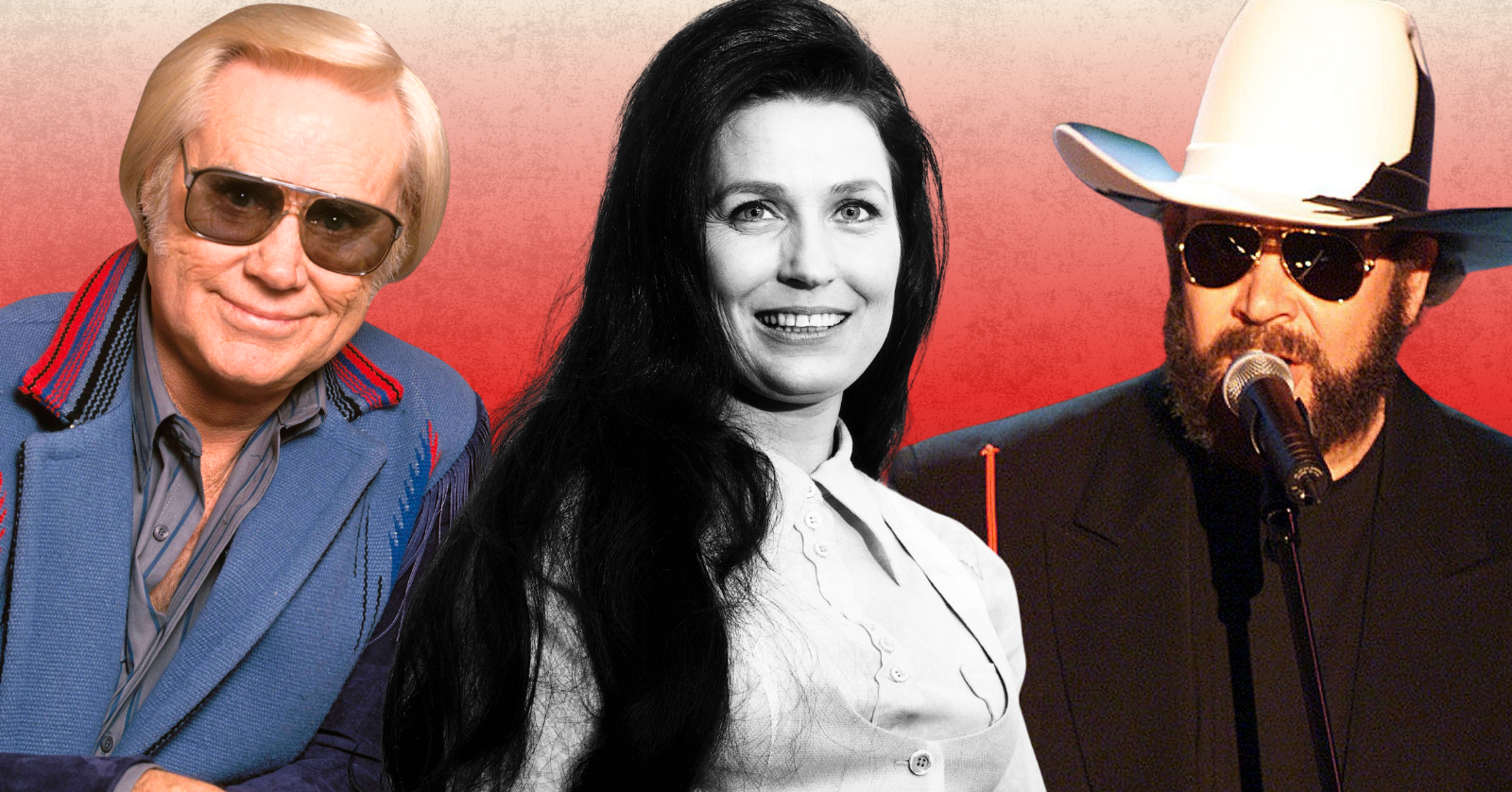 George Jones, Loretta Lynn, and Hank Williams Jr. are some of the country singers who have famous nicknames list