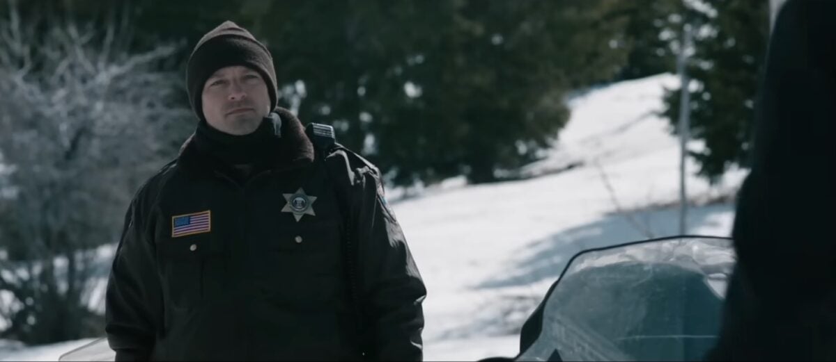 Ian Bohen as Evan in Wind River (Photo Credit: YouTube screenshot)