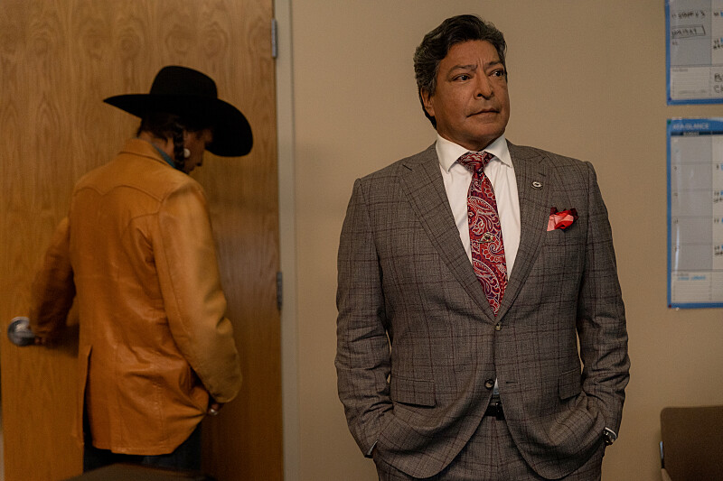 Gil Birmingham as Chairman Thomas Rainwater in Yellowstone