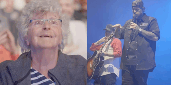 Jelly Roll brought one of his recent concerts to a halt when he noticed an 80-year-old woman in the crowd with a sign saying it was her first show