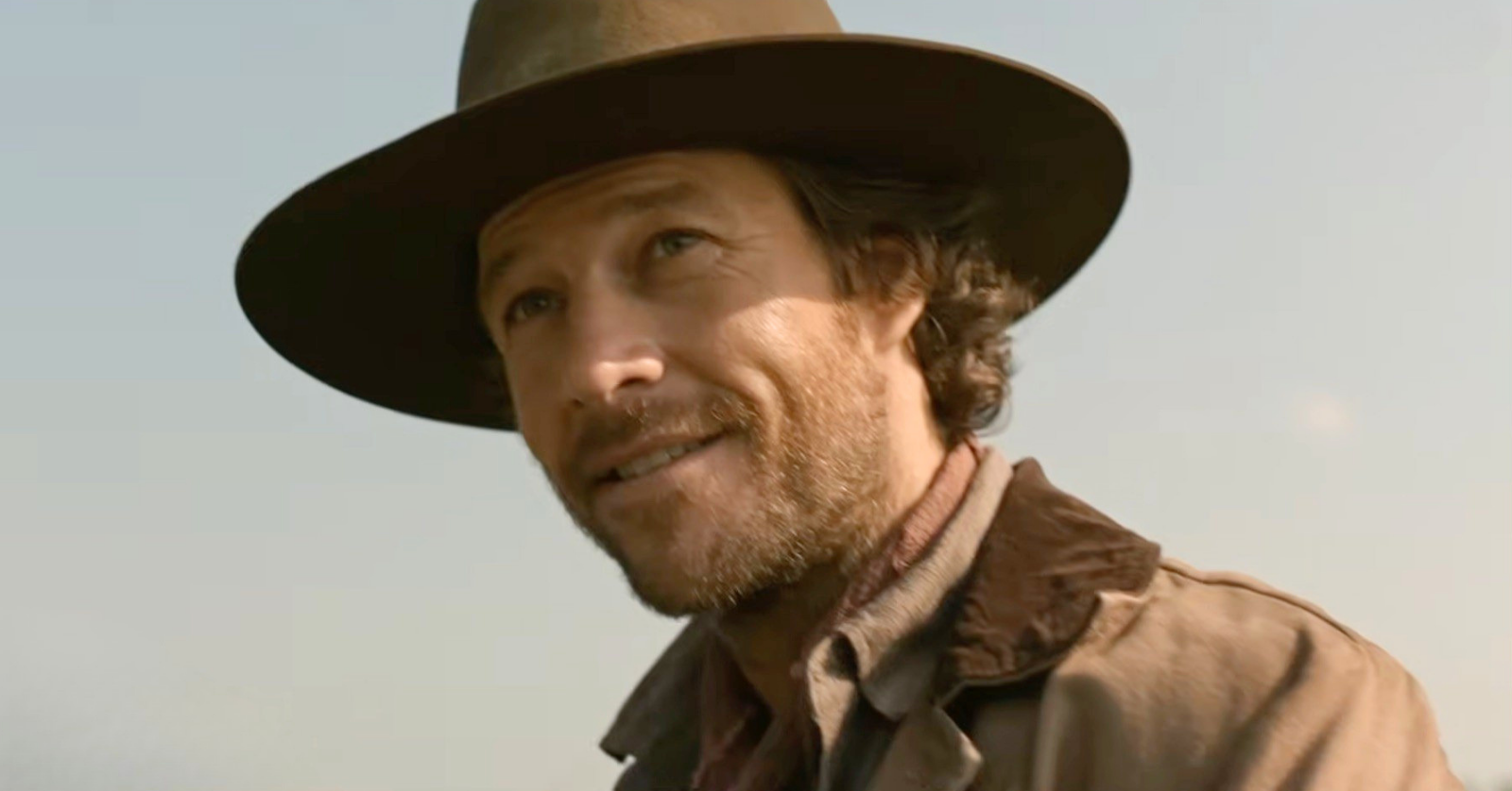 Luke Bracey as Charles Ingalls, also known as Pa, in the Netflix TV series Little House on the Prairie