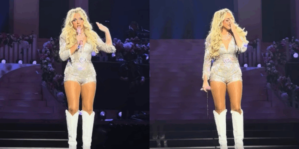 Megan Moroney broke down in tears on July 28th after having to cut her concert short