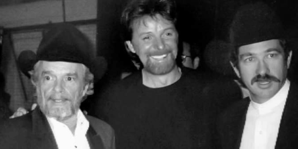 Merle Haggard with Ronnie Dunn and Kix Brooks