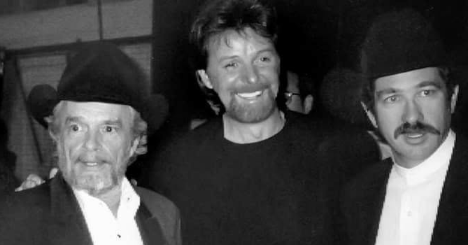 Merle Haggard with Ronnie Dunn and Kix Brooks