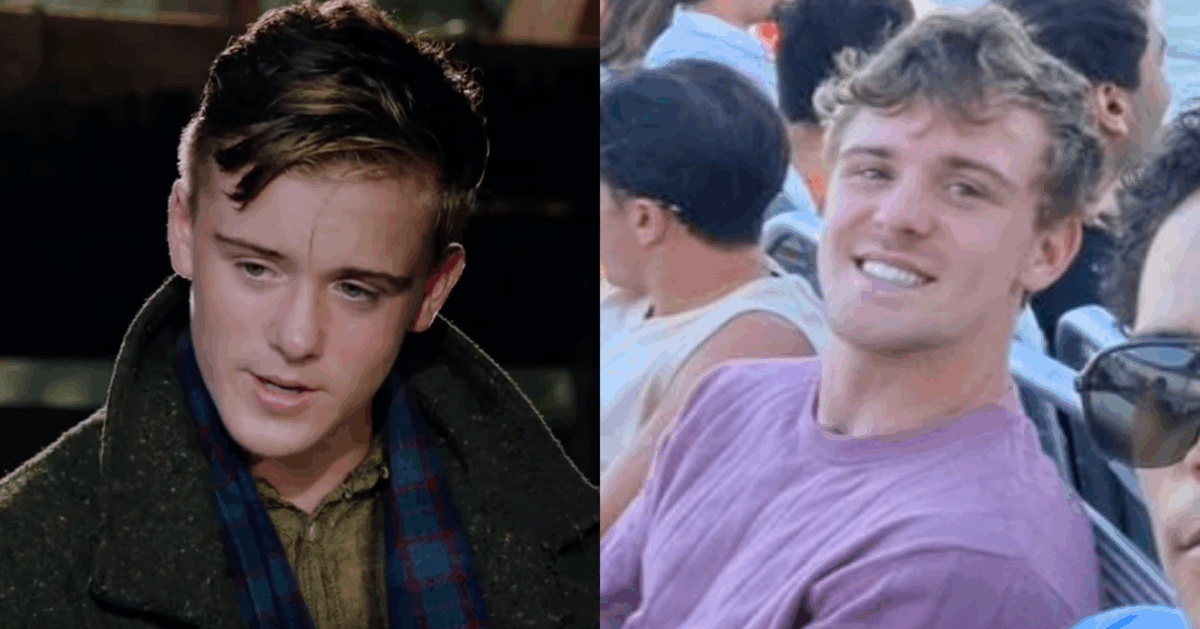 Parker Sack as David Parton in Christmas of Many Colors and today