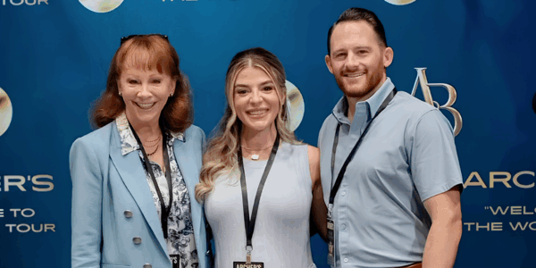 Reba McEntire with Marissa and Shelby Blackstock