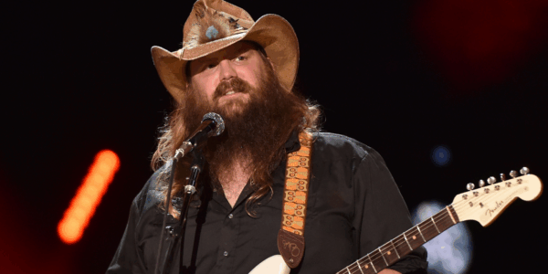 Following a weather delay, Chris Stapleton rewarded the crowd with a new song he wrote just for them.