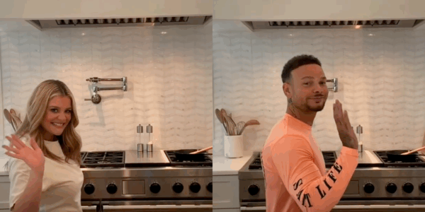 Country artists Lauren Alaina and Kane Brown were joined by their spouses for a fun challenge to see whose pantomime abilities are the strongest.