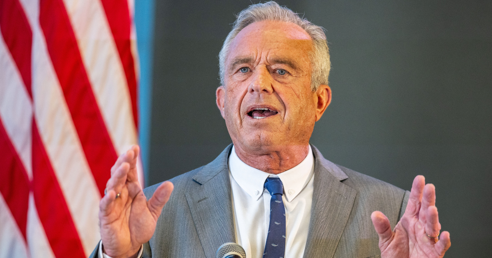 During a press conference, HHS Sec. Robert F. Kennedy Jr's smartphone ringtone was revealed to be a duck call, opening him up for accusations of "quackery."