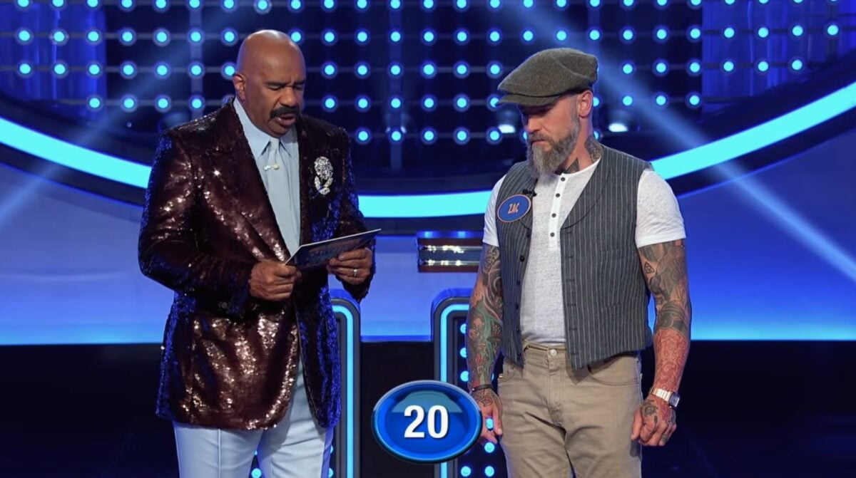 Zac Brown competes on Fast Money Round of Celebrity Family Feud