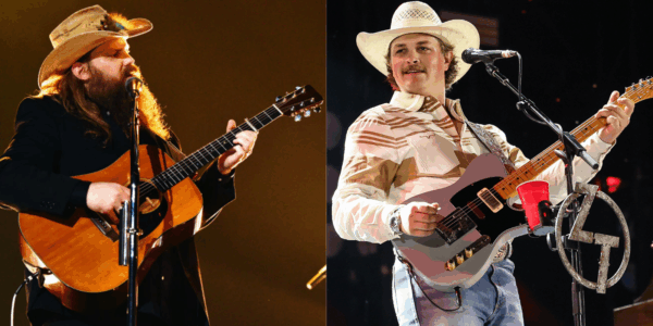 Chris Stapleton was joined onstage by Zach Top for a special, rowdy duet of "I Ain't Living Long Like This."