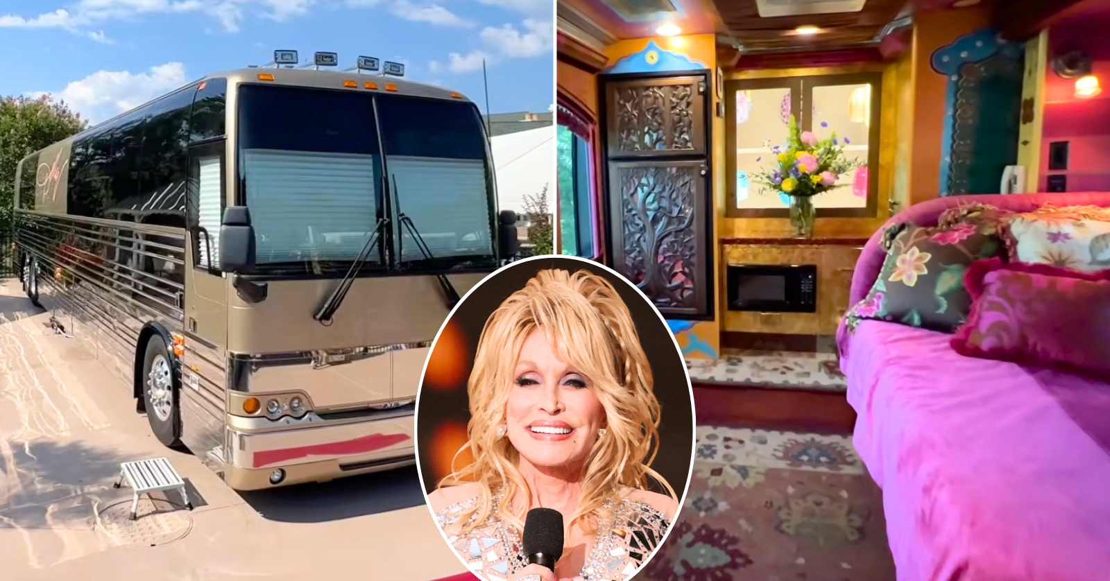 Dolly Parton's former tour bus has been transformed into a hotel room at Dollywood, learn how to stay there and how much it costs