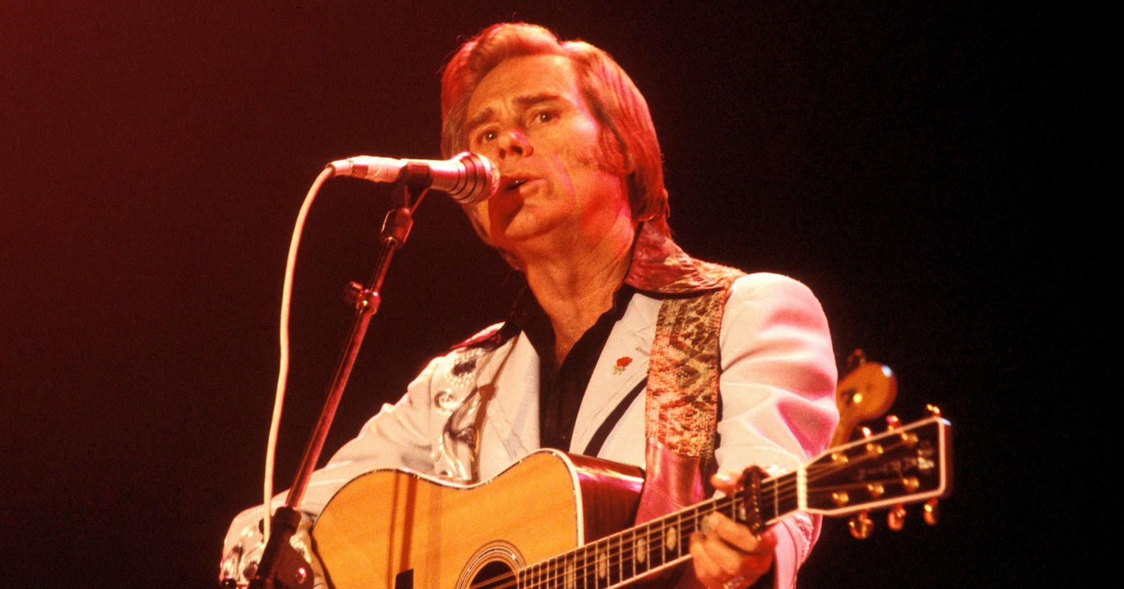 george jones on stage