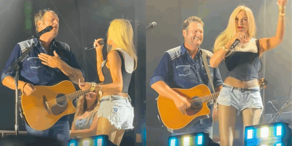 Blake Shelton and Gwen Stefani