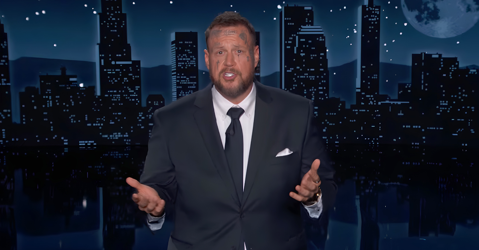 Jelly Roll on 'Jimmy Kimmel Live!'