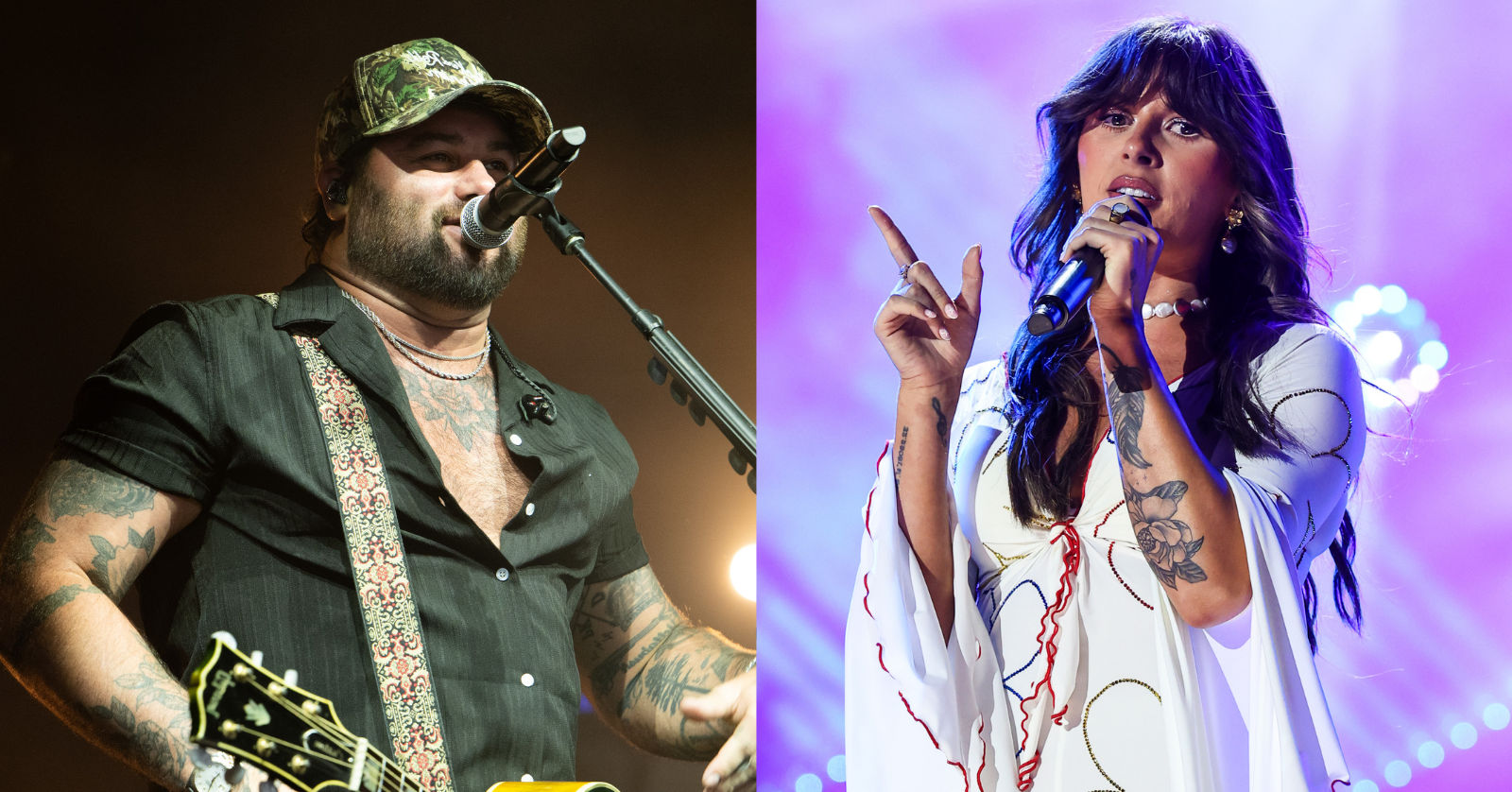 Koe Wetzel and Ella Langley