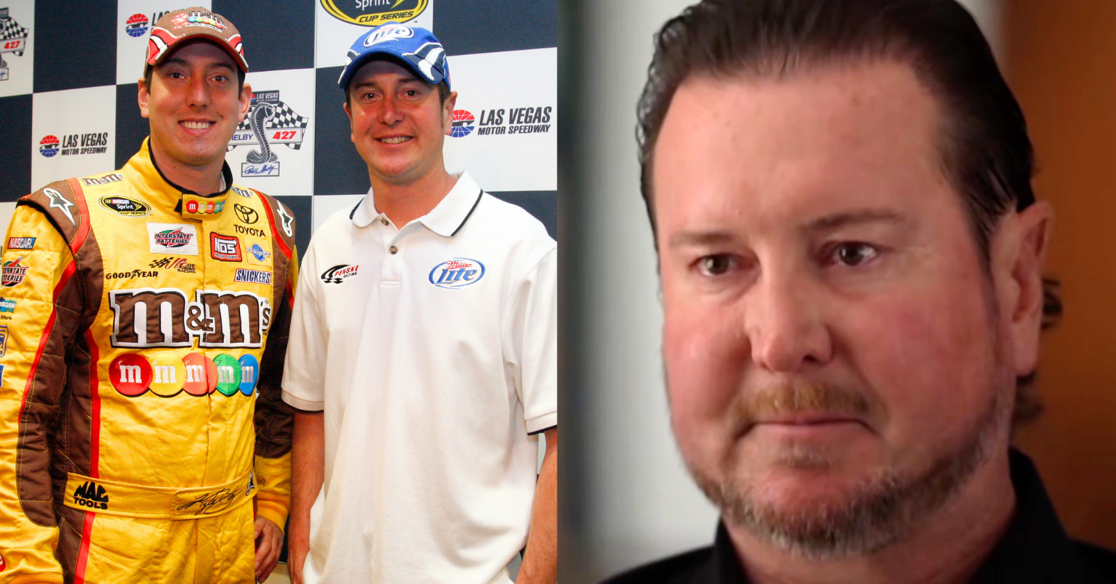 Kurt Busch breaks down in tears and cries as he recalls one the of the last things, and some of his final words, to his brother, NASCAR driver Kyle Busch, before he died at age 41 on May 21st