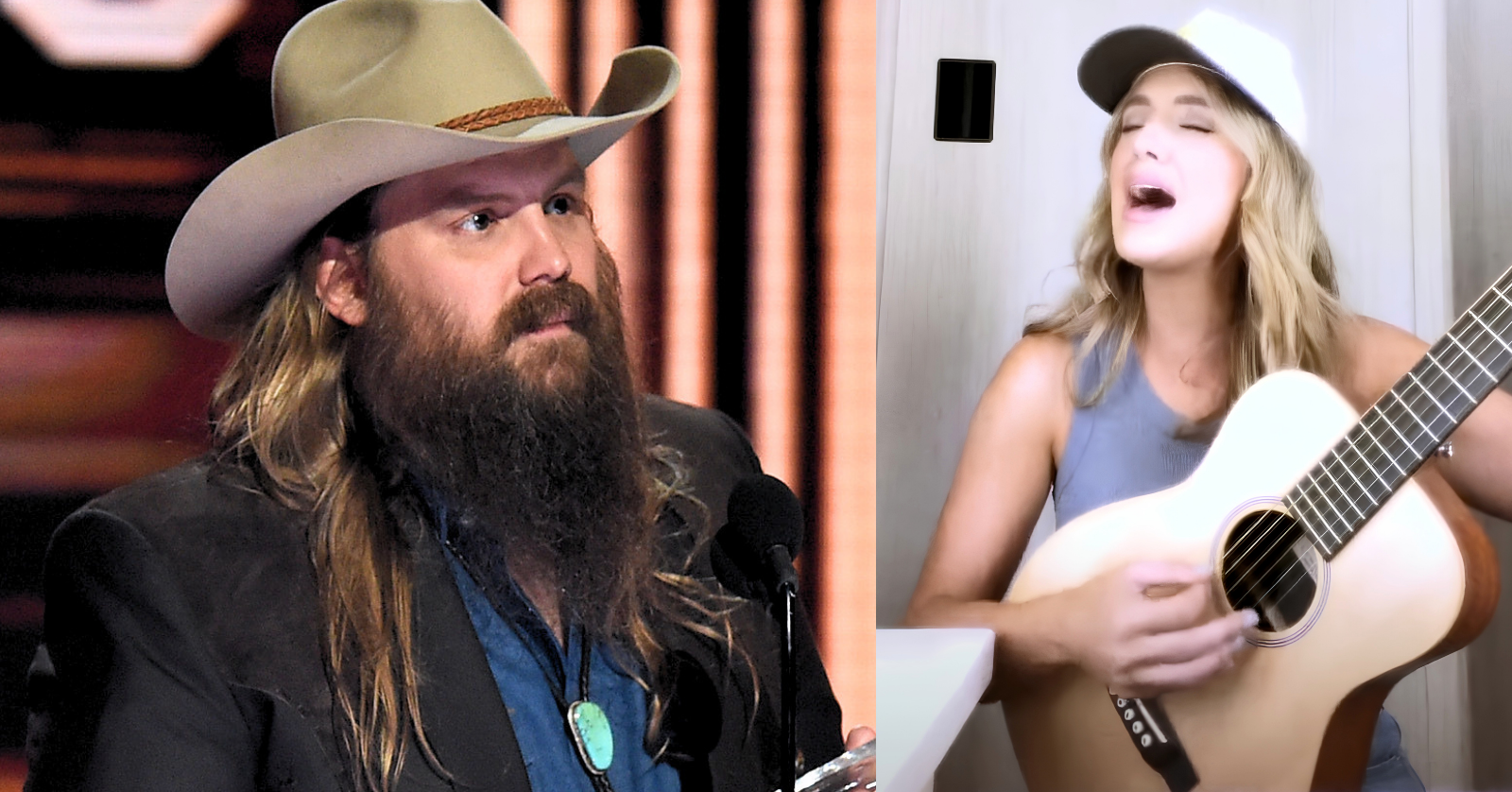 Lainey Wilson shares acoustic cover of "Whiskey and You" by Chris Stapleton