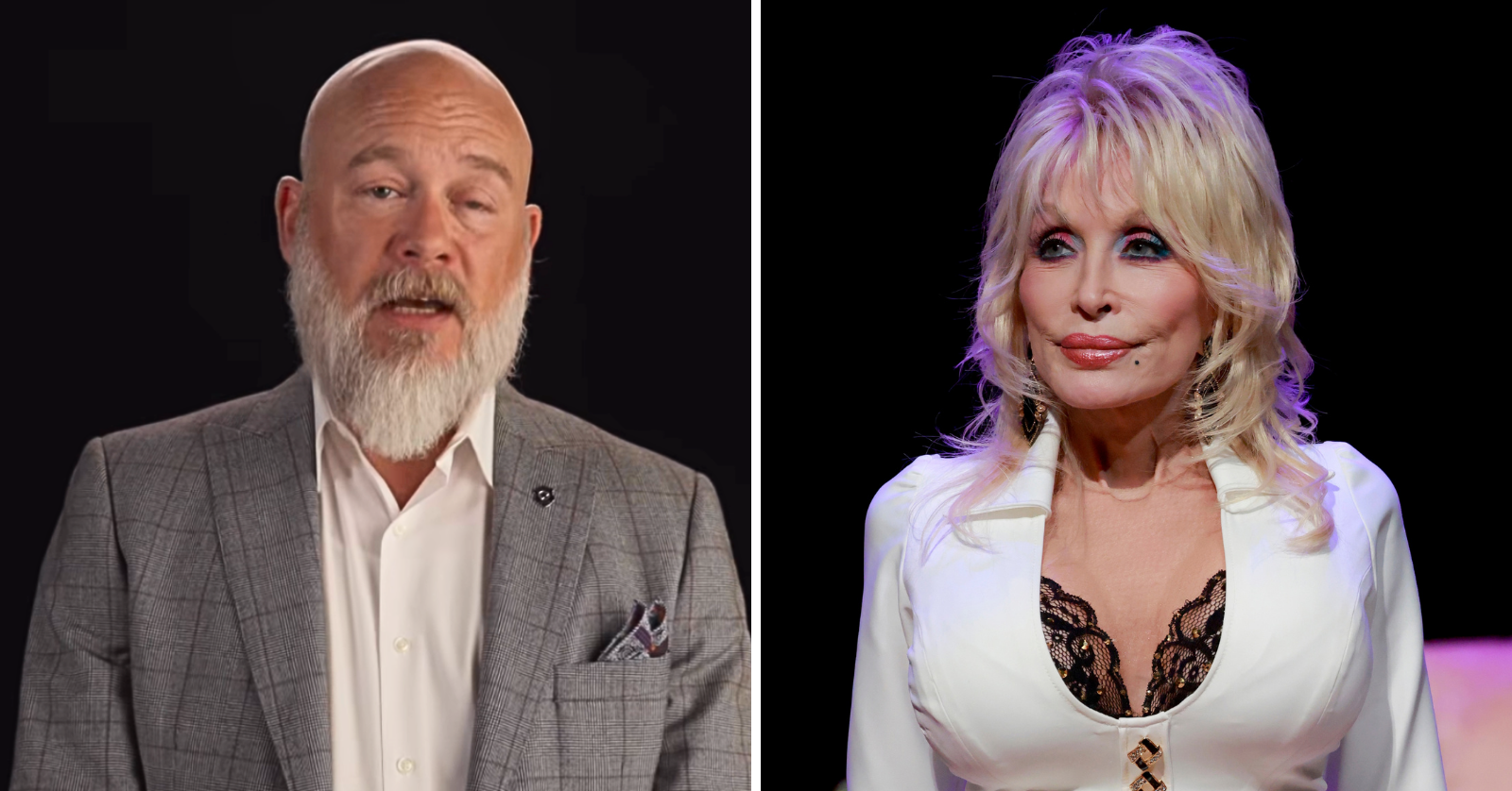 Bryan Seaver and Dolly Parton