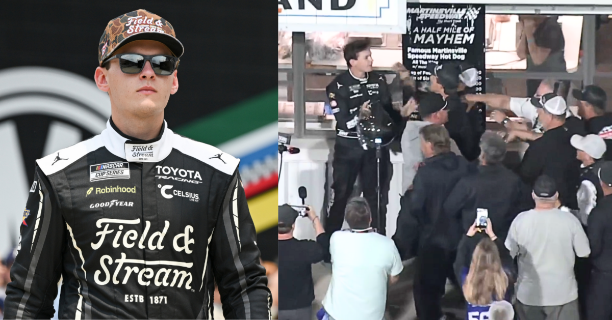 Following an incident on the track of the Martinsville Speedway, NASCAR driver Corey Heim was attacked by members of a rival driver's crew...