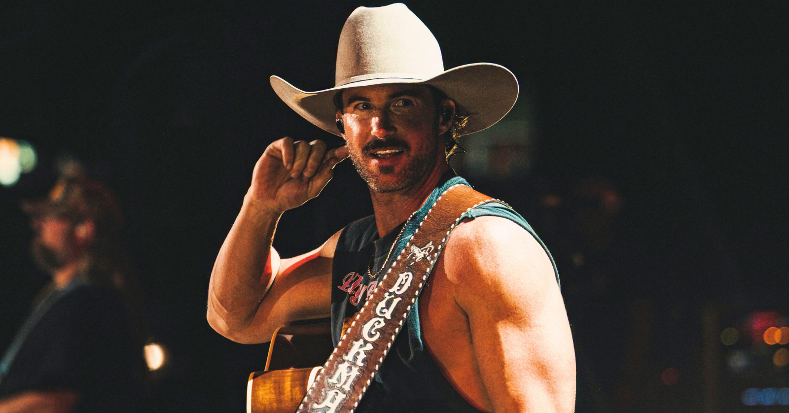 A fight broke out at one of country artist Riley Green's shows, and he responded with humor and disbelief at the unruly audience members.