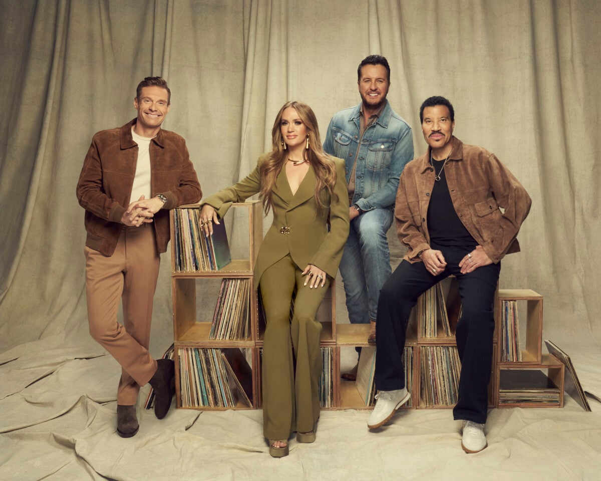 Luke Bryan, Carrie Underwood, and Lionel Richie were the judges on Season 24 of American Idol in 2026 with winner Hannah Harper and host Ryan Seacrest