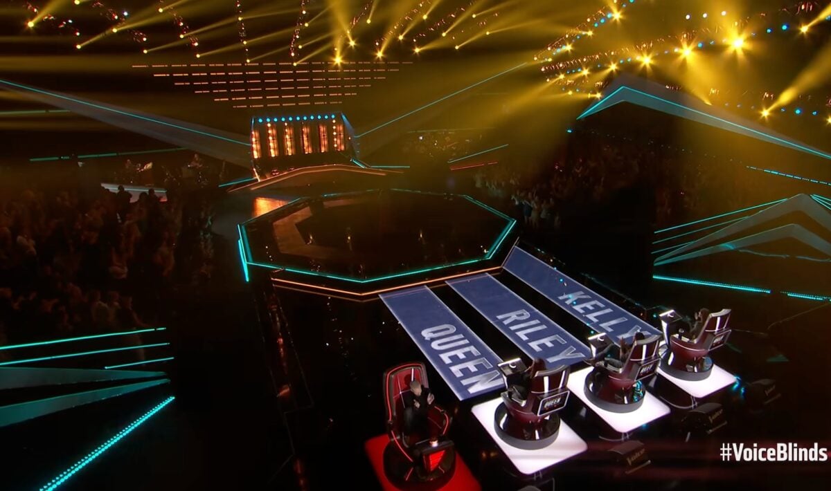 Queen Latifah, Riley Green, and Kelly Clarkson turned their chairs for Allie Rae's "Black Velvet" audition on Season 30 of "The Voice"
