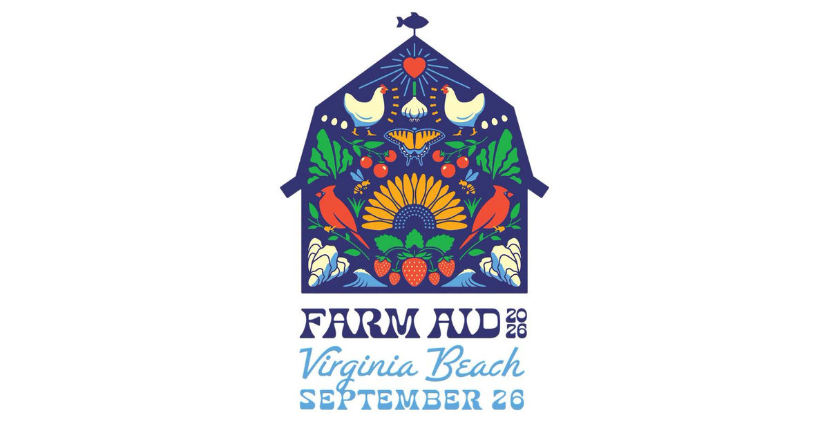 Farm Aid 2026 will take place in Virginia Beach for the first time