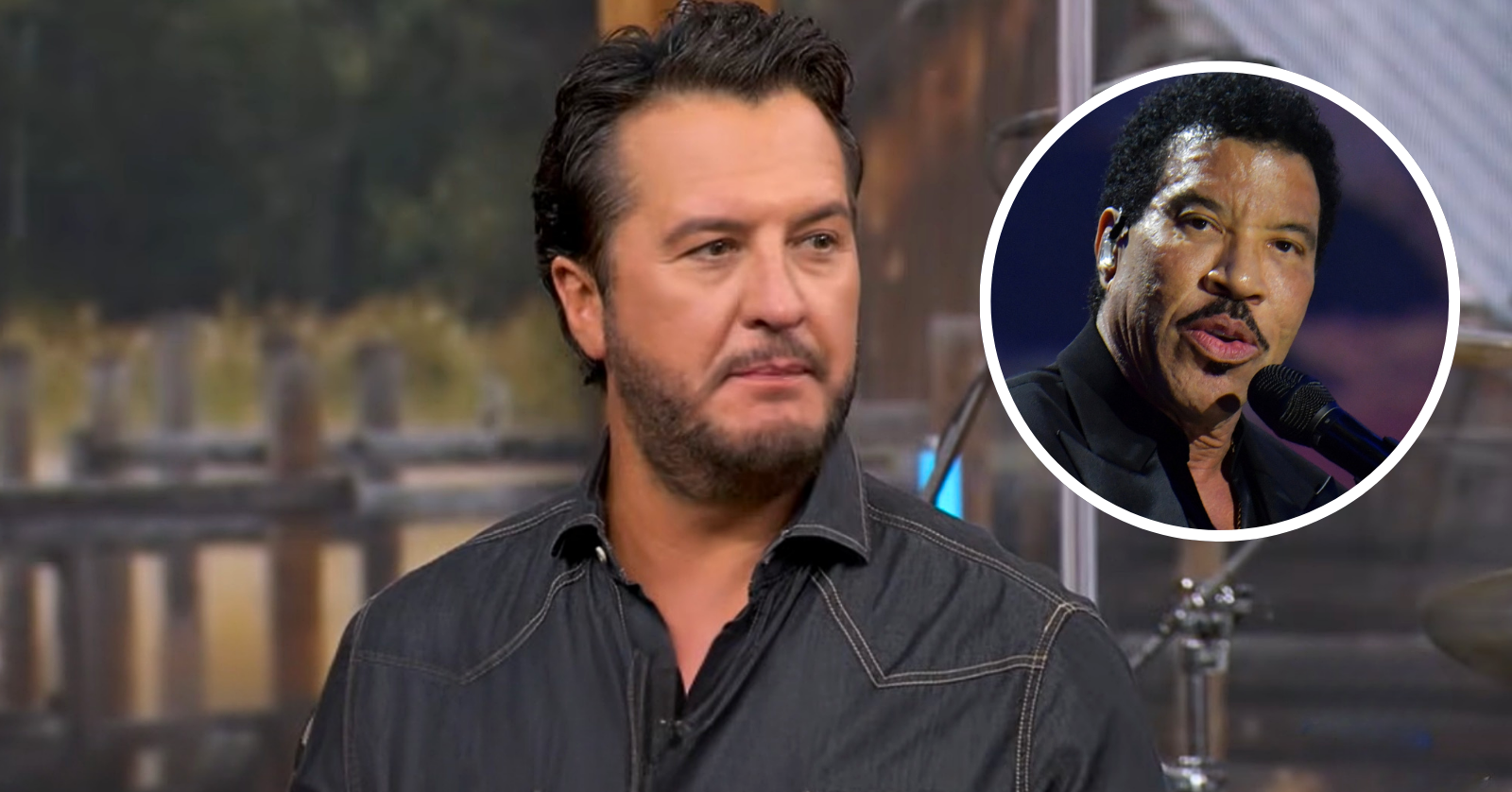 Luke Bryan and Lionel Richie