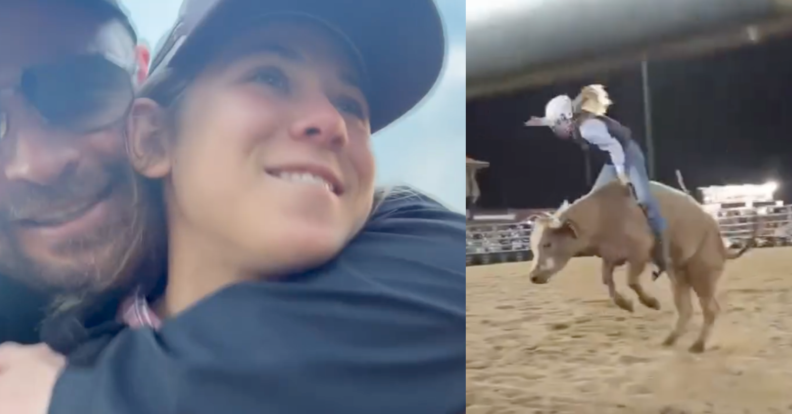At a recent rodeo, Chris Hemsworth's 14-year-old daughter won a bull riding competition, and the video shows the bold ride that led to her victory...